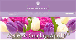 Desktop Screenshot of bixbyflowerbasket.com